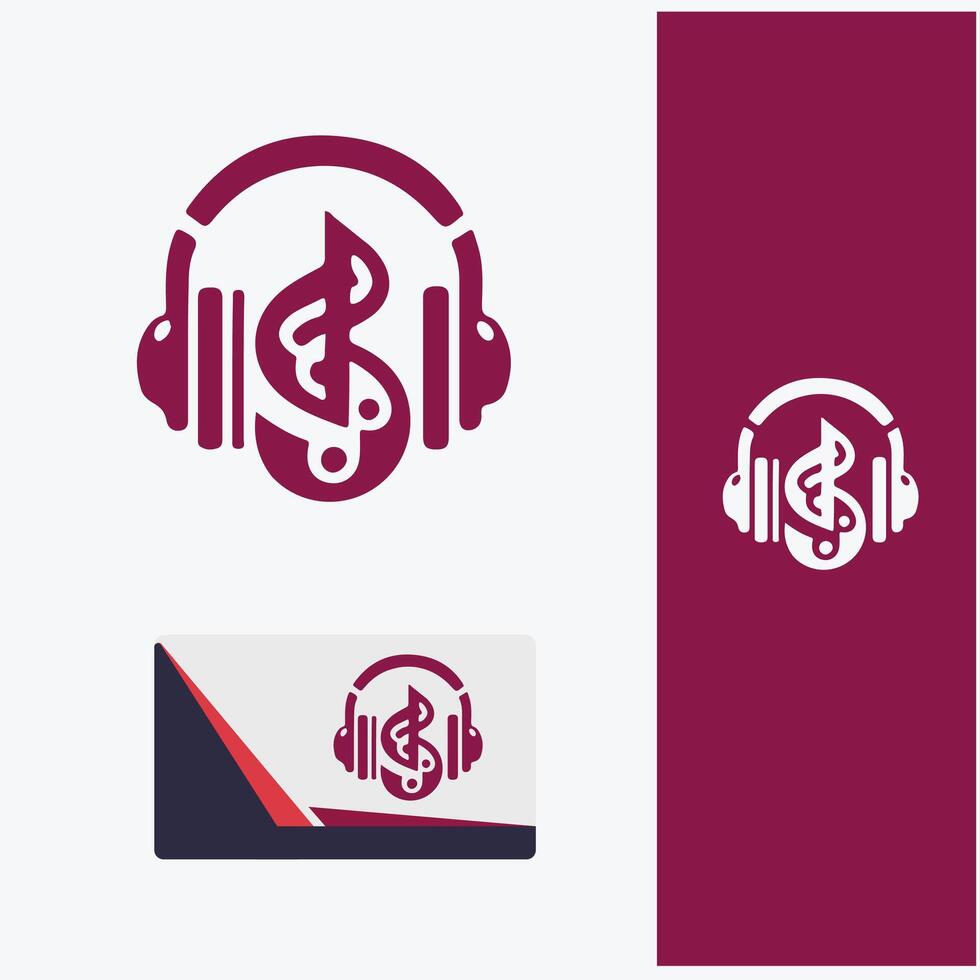 Pure Tone Studios Music Logo vector