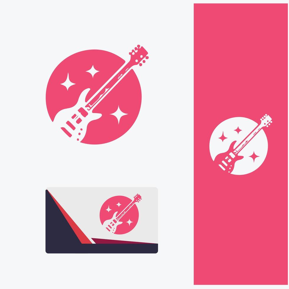 Sonic Pulse Music Logo Design vector