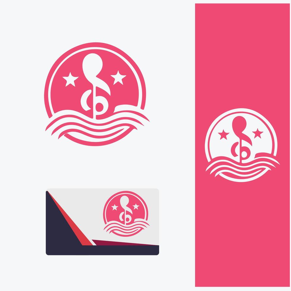Echo Pulse Music Logo vector