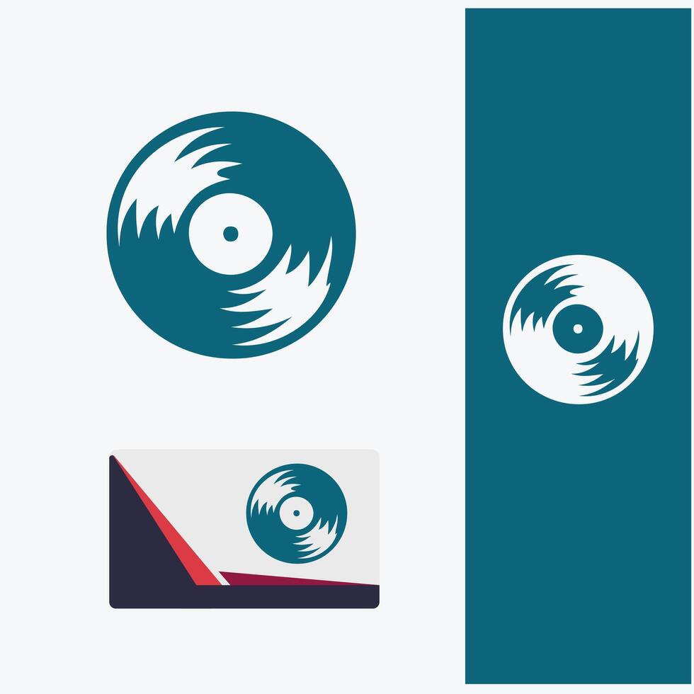 Vibe Echo Music Logo vector