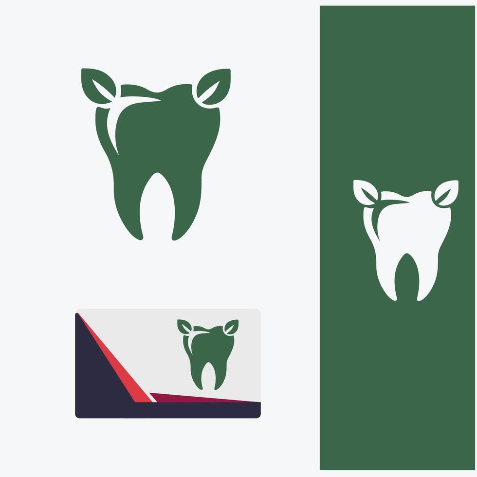The Dental Arbor tree logo vector