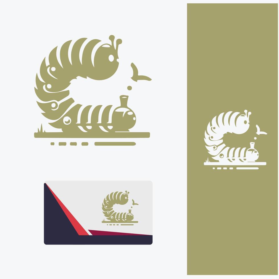 Slithering Creations caterpiller vector