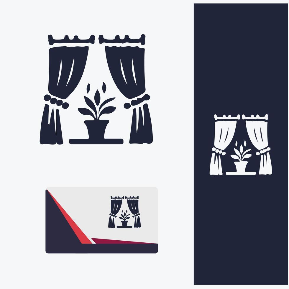 Radiant Panels curtain logo vector