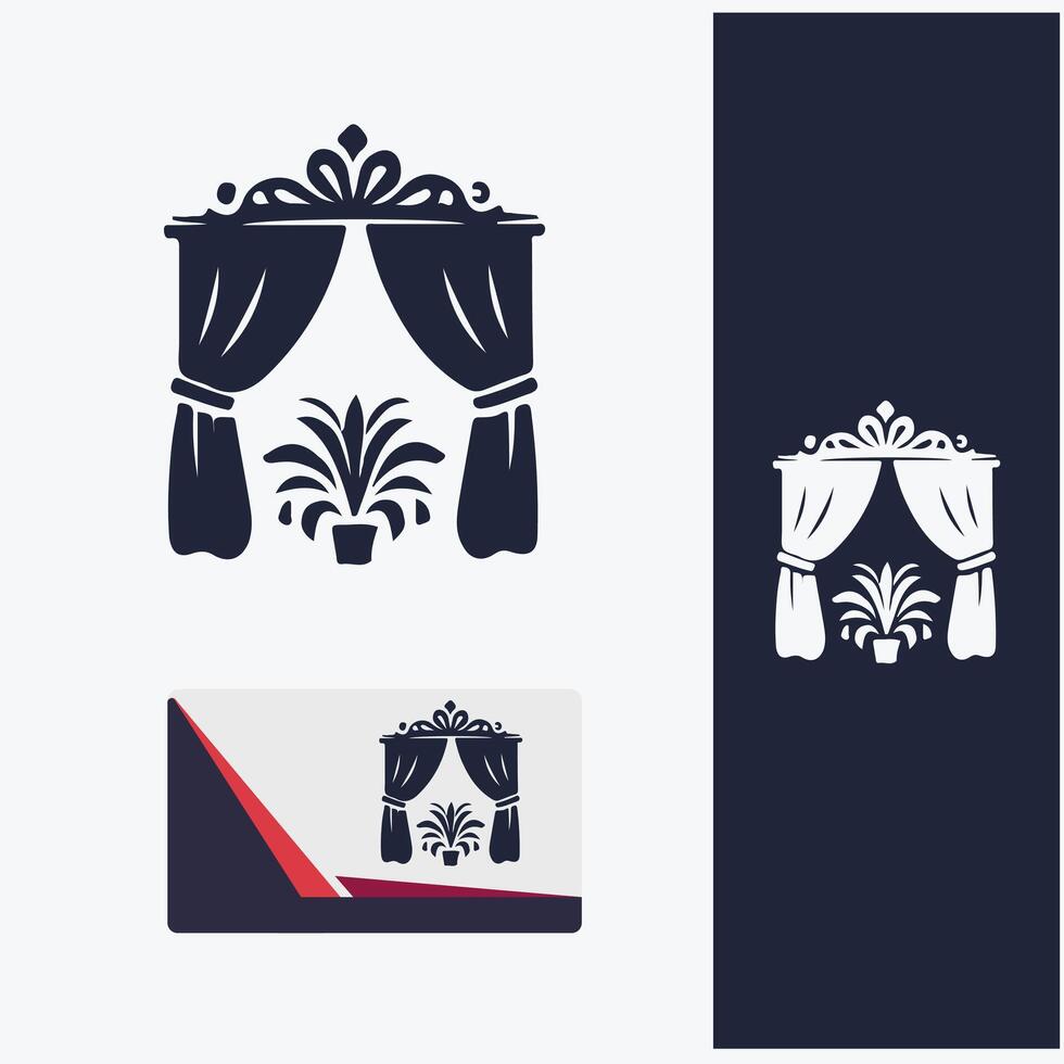 Radiant Panels curtain logo vector