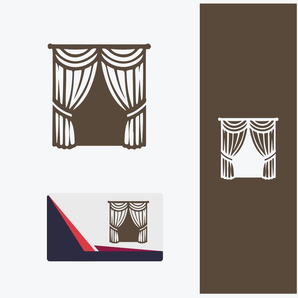 Prestige Drapes curtains logo vector