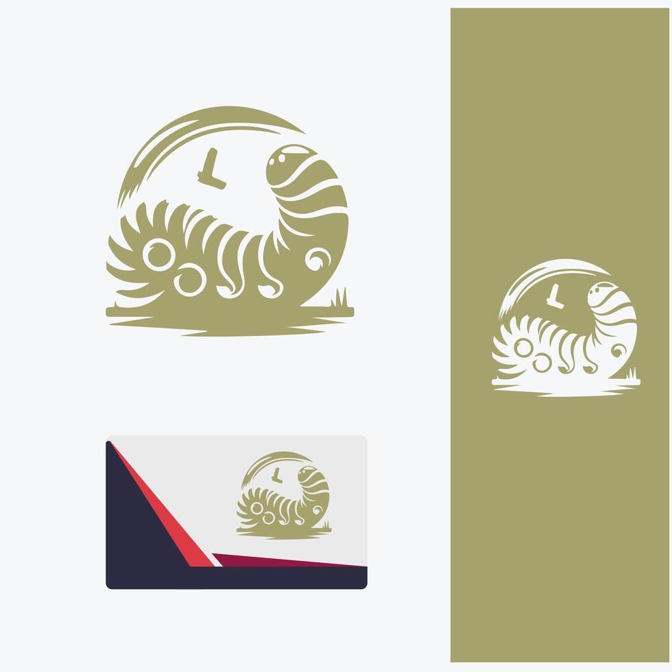 Caterpillar Creations logo vector