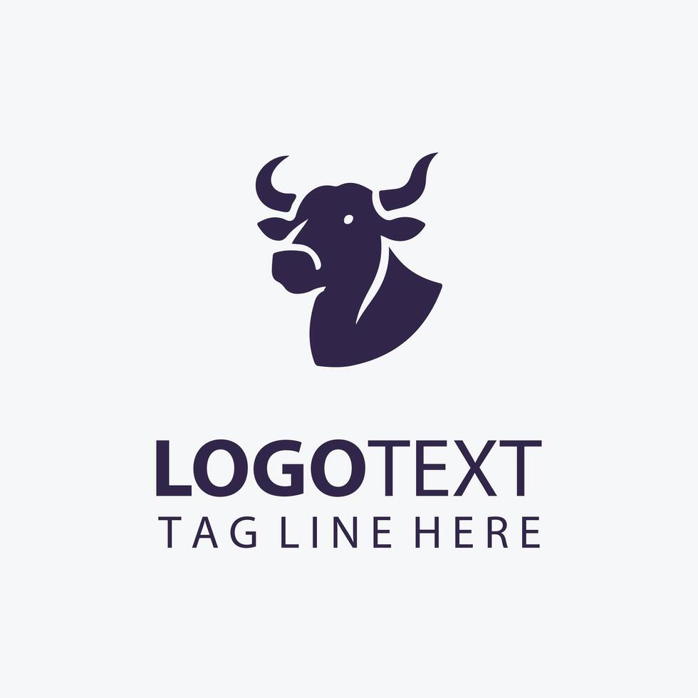 Udder Wonders Cow Logo vector