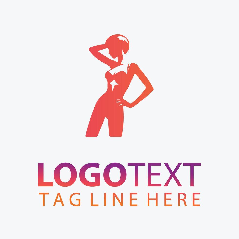 Groove Essence dancer logo vector