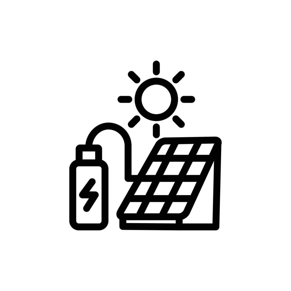 Off the Grid icon Black and white outline vector