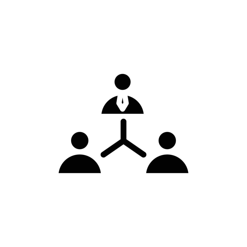 Department head icon logo sign set outline vector