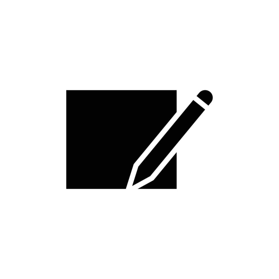 Edit text icon logo sign set outline vector