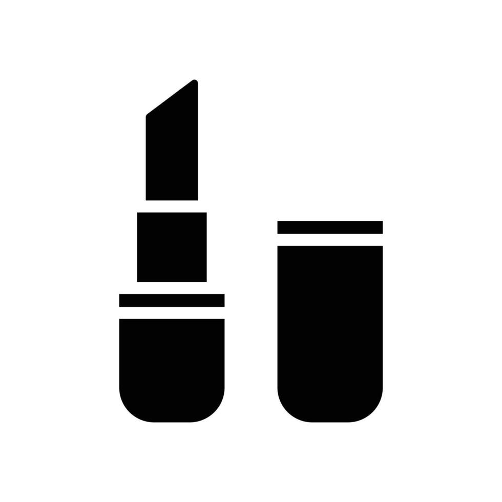 Lip balm icon logo sign set outline vector