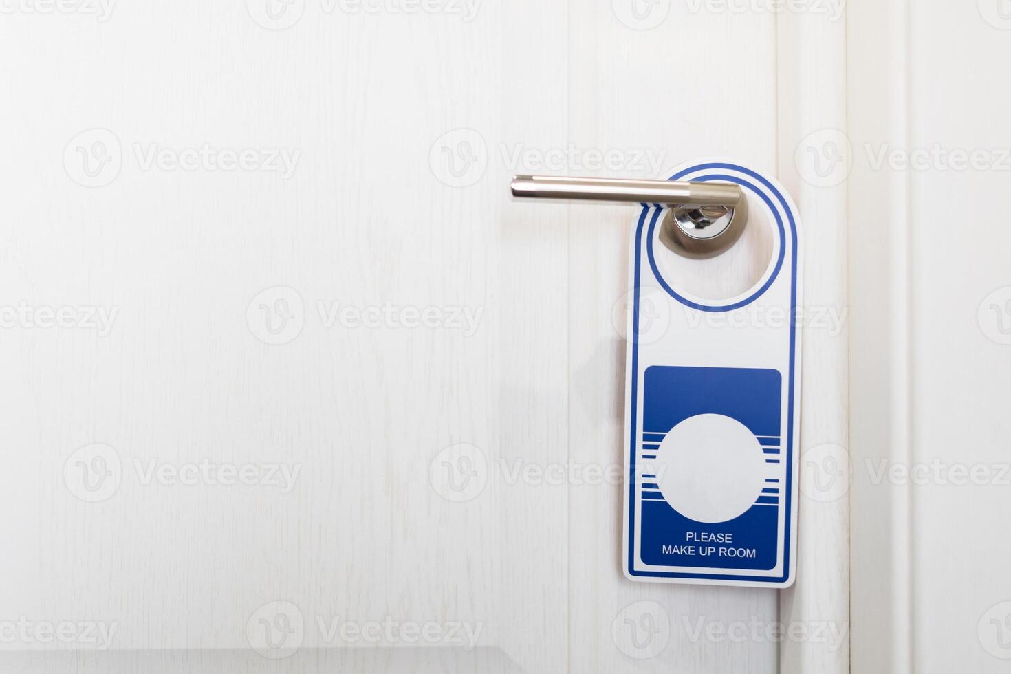 Door sign hanger - Please Make Up My Room photo