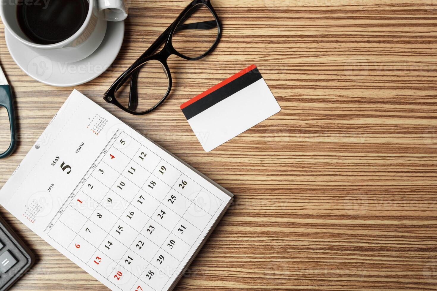 work space. calendar photo
