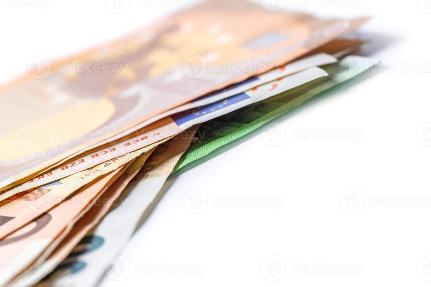 Banknotes of the european union photo