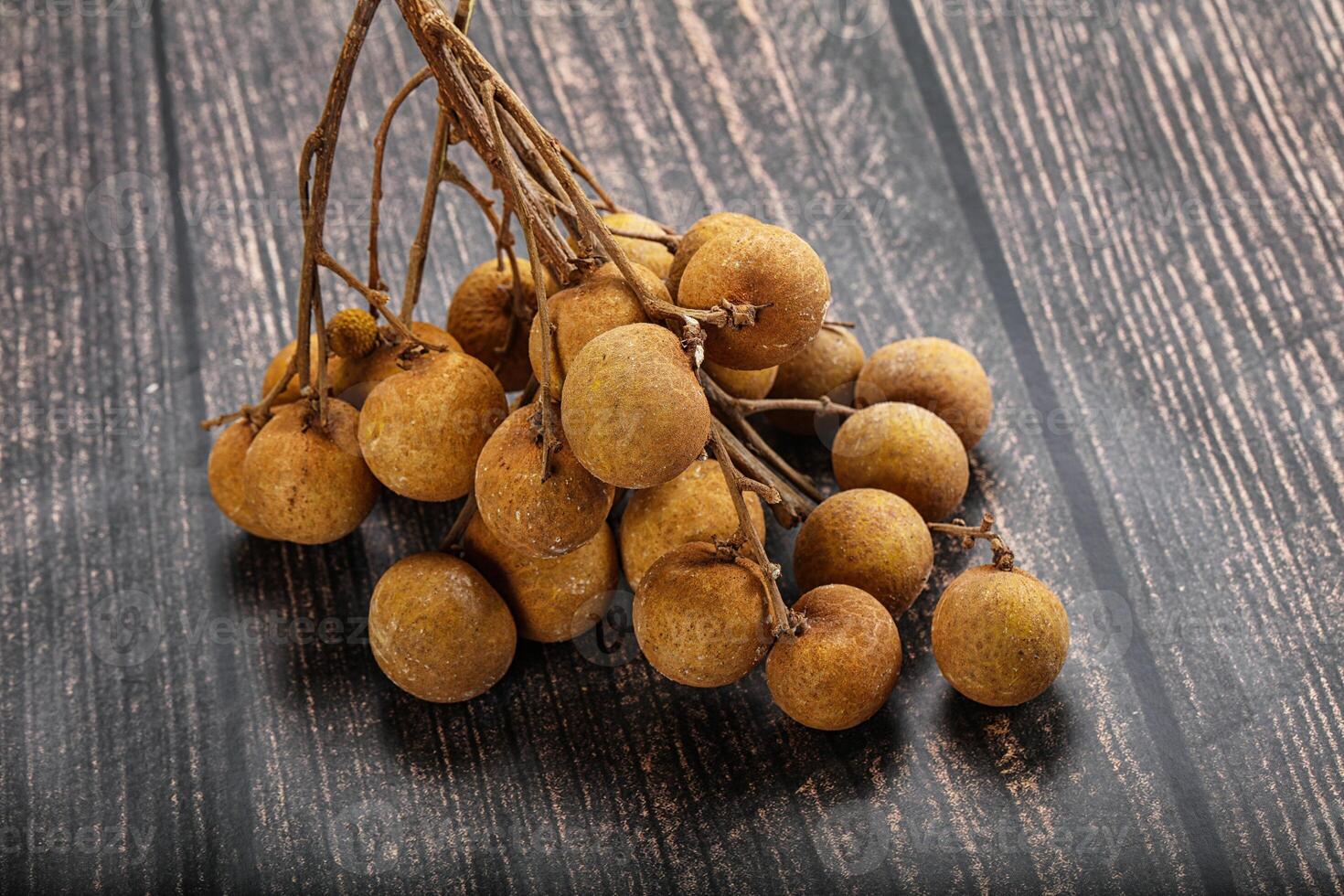 Ripe sweet tropical Longan fruit photo