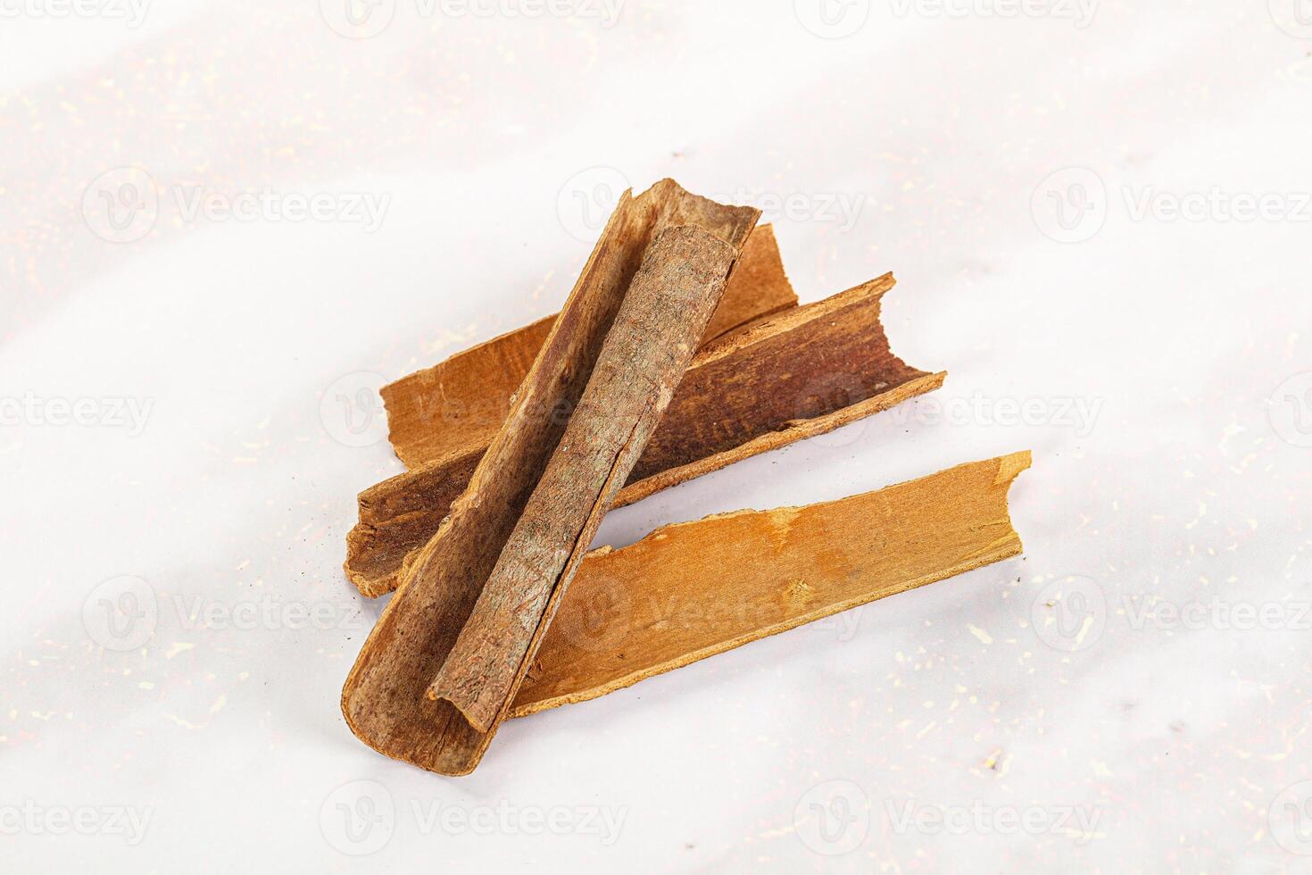 Natural wild organic cinnamon aroma photo