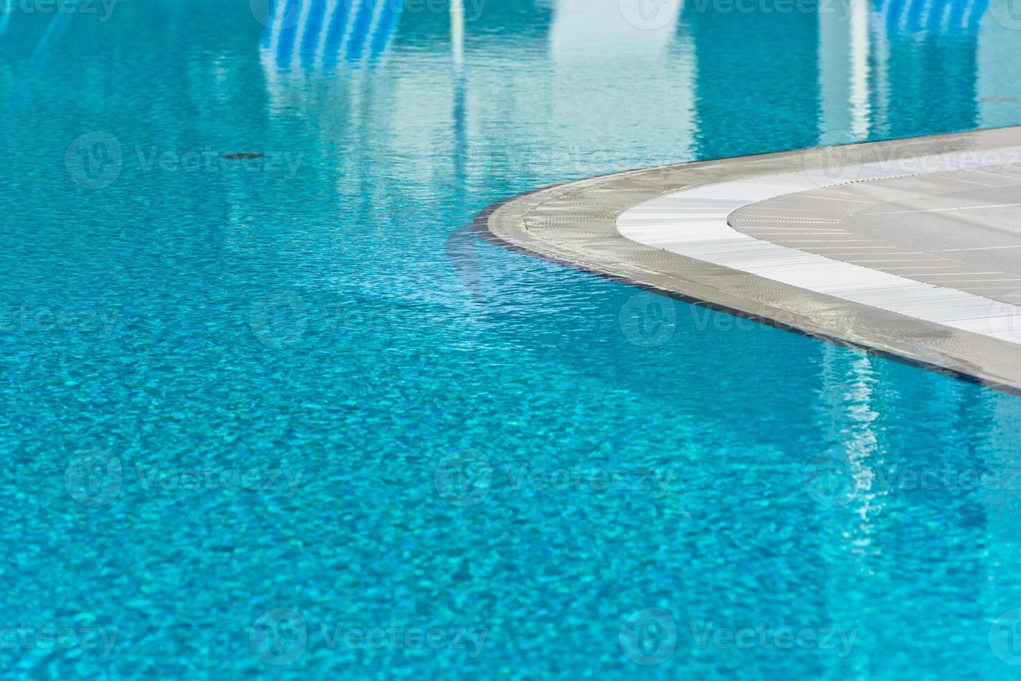 Swimming pool detail photo