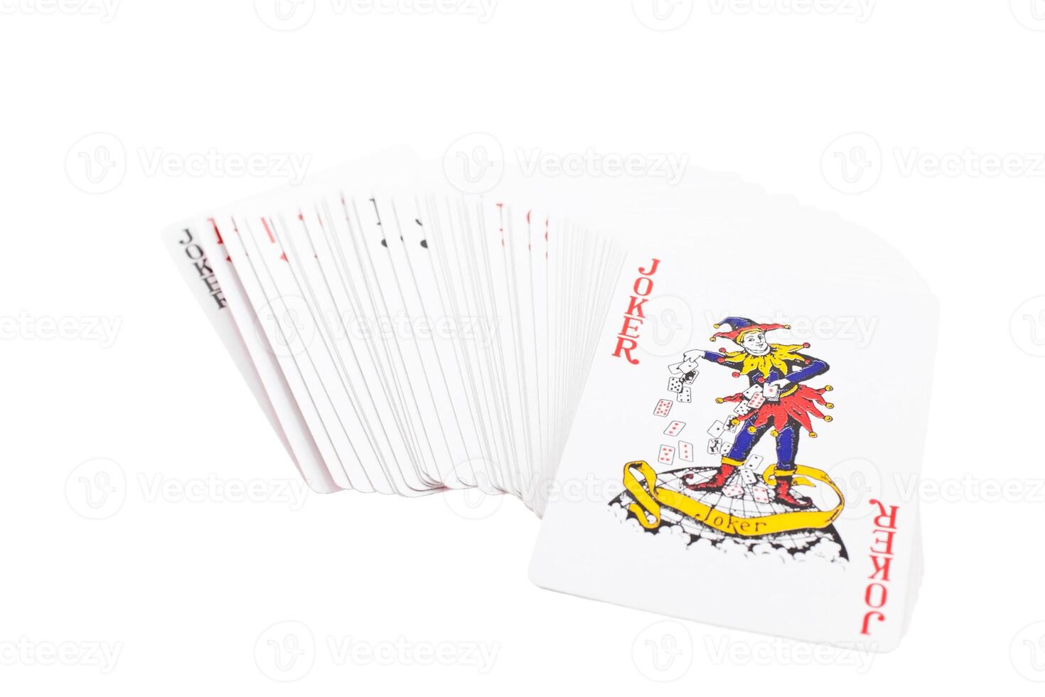 Deck of playing cards photo