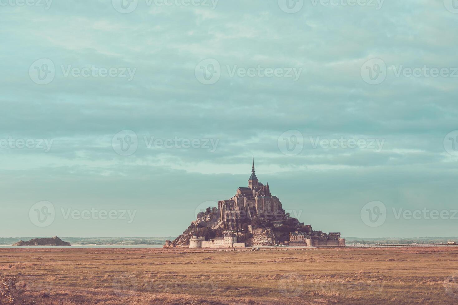 Mont Saint Michel abbey photo
