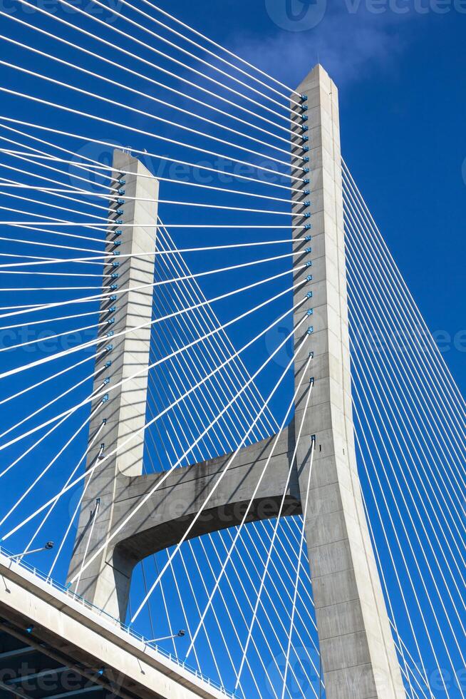 Modern bridge fragment photo