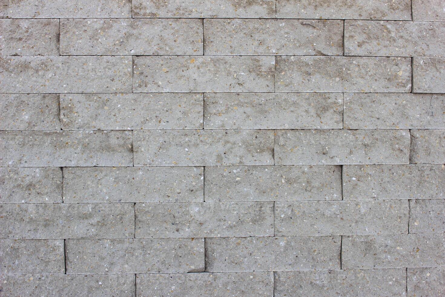 Modern designer brown brick wall, background, texture, architecture photo