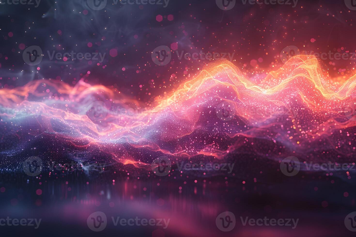 Dynamic Abstract Waveform Art for Digital Design and Aesthetic Exploration photo