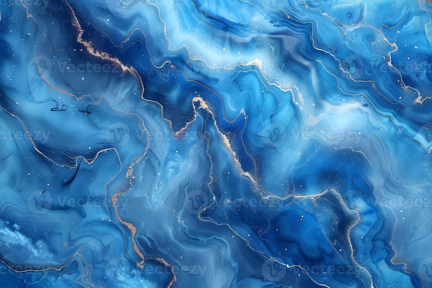 Abstract Blue Marble Pattern Background for Design and Digital Art Projects photo