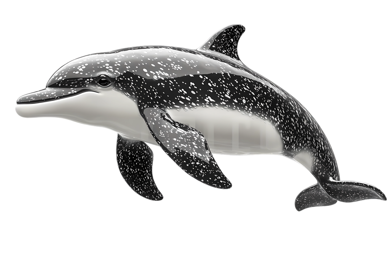 dolphin isolated at transparent background png