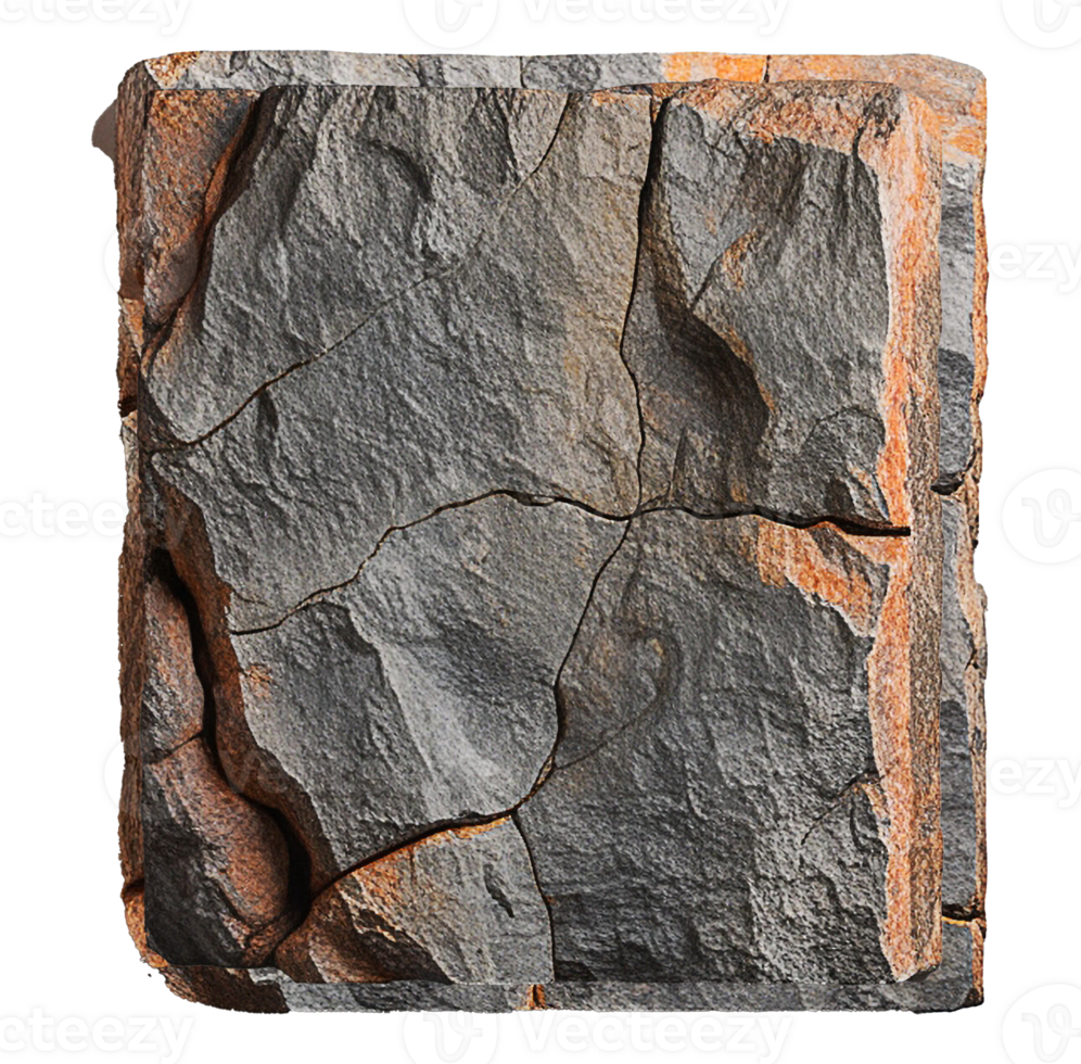 Elegant Marble Rock Stone Slabs with Natural Pebble Mineral Patterns in Design png