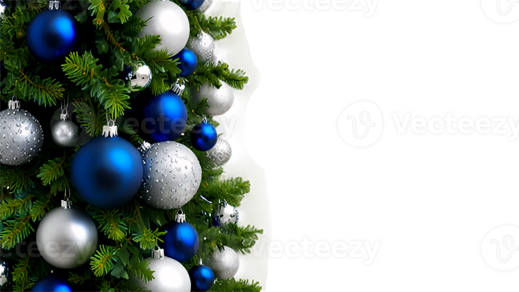 Glowing Christmas Tree with Radiant Lighting Balls for a Merry Holiday Display png