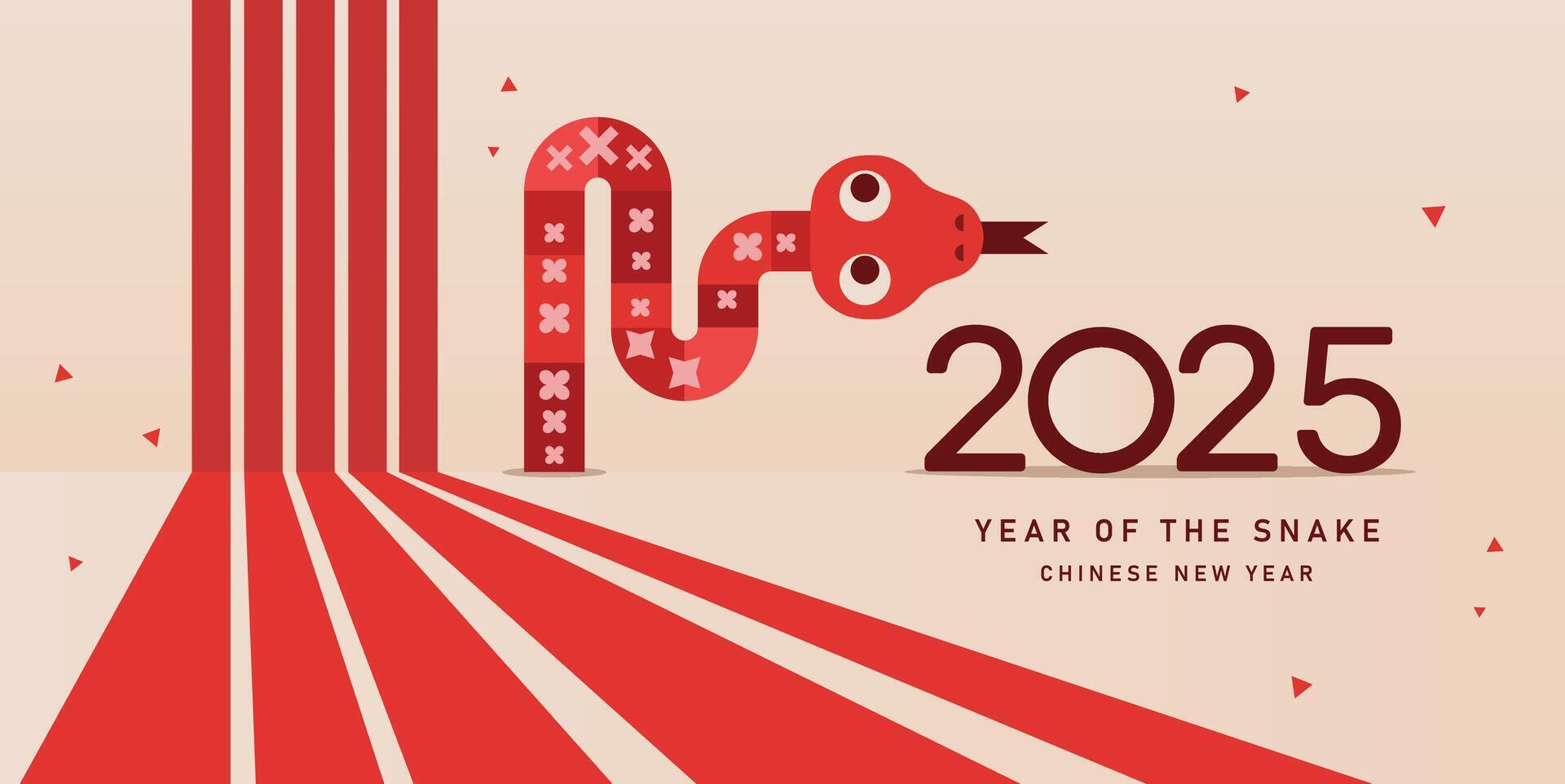 Happy New Year 2025, Happy New Year, Chinese new year, Lunar new year greeting card, banner, poster, social media post, Notebook cover, brochure design, Design for banner, cover, or flyer. vector