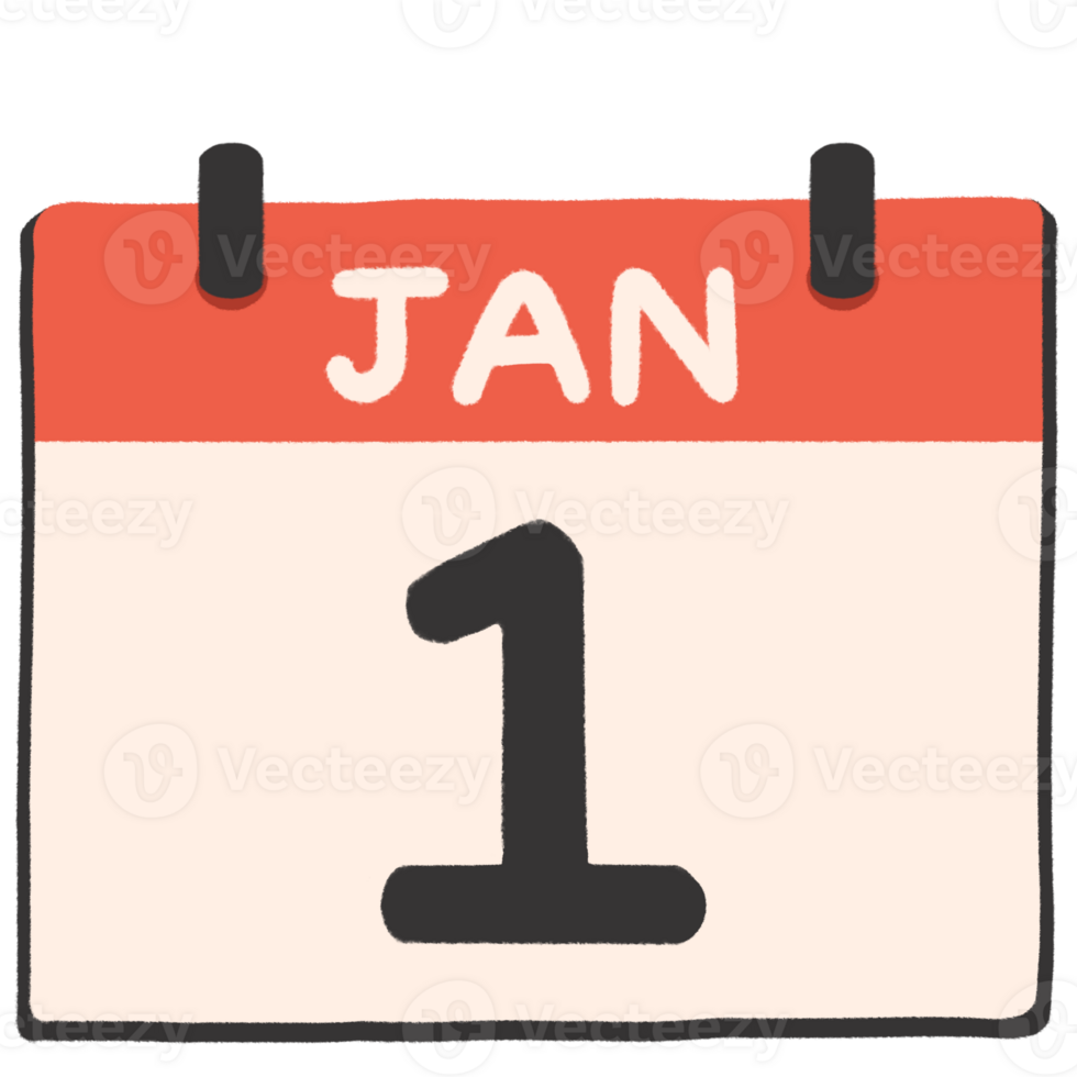 calendar new year png