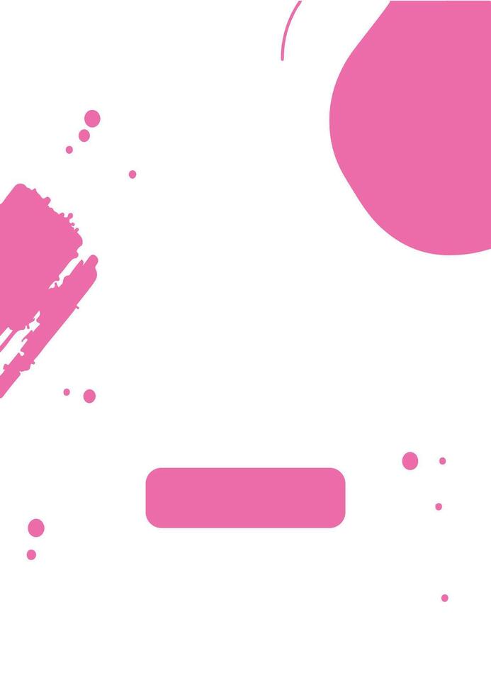 Free and cutomizable aesthetic background template pink style vector