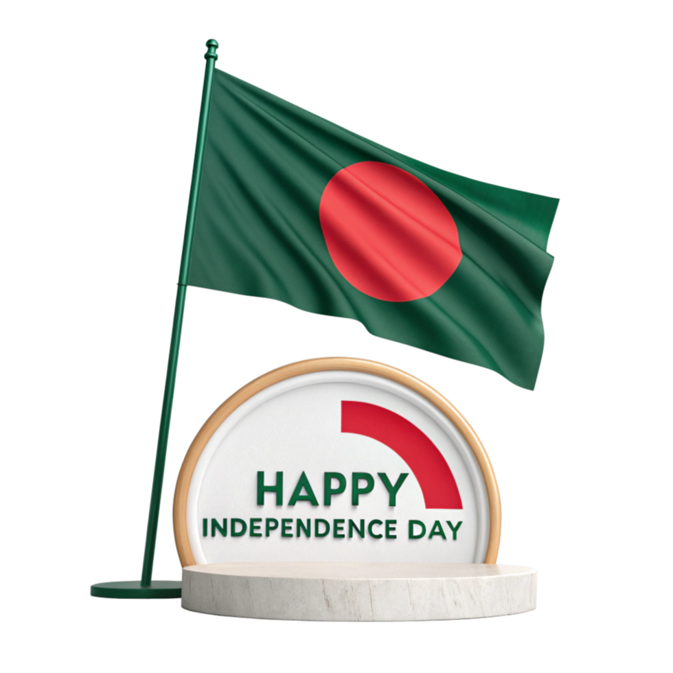 Bangladesh Happy Independence day, flag png