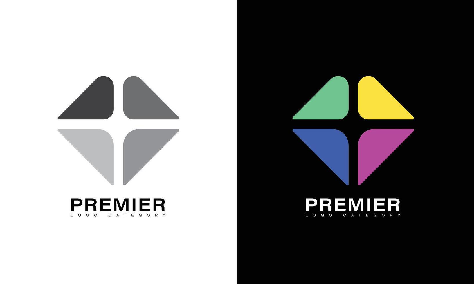 Premier logo design vector