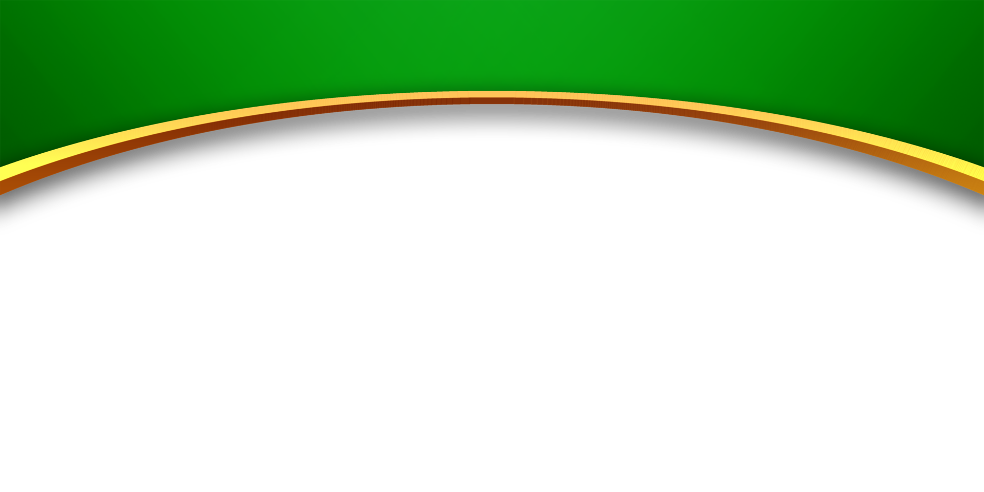 Green gradient and gold islamic background png