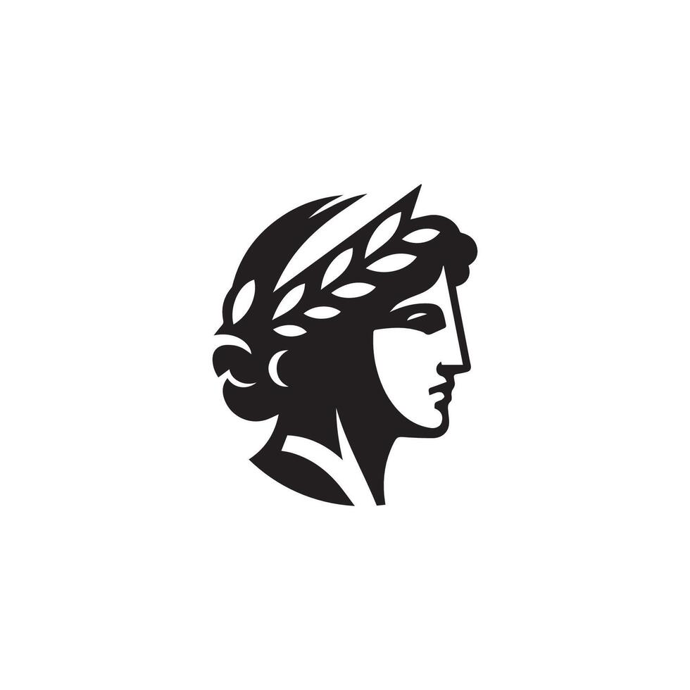 Athena logo ready for sale vector