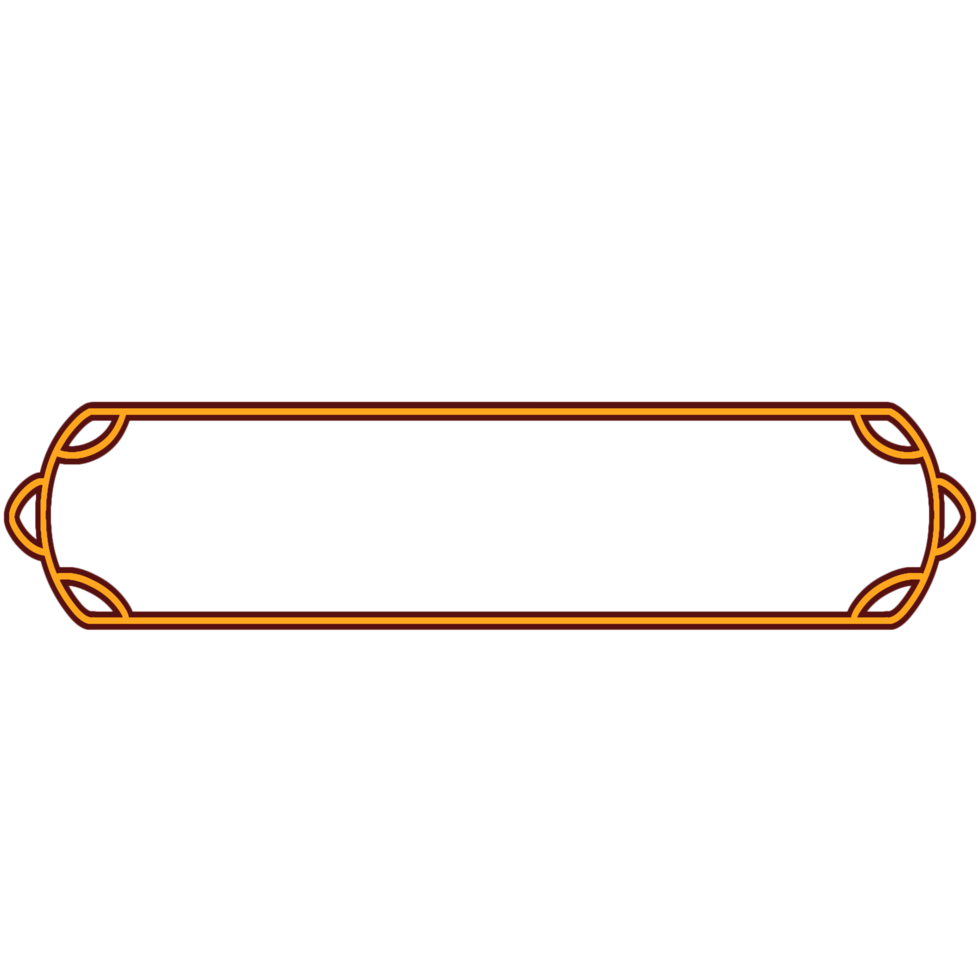 a frame with a border traditional png