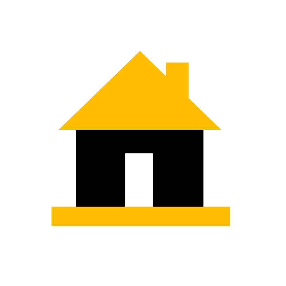 featuring home silhouette. Perfect for real estate, construction, architecture, and home decor designs. Clean lines and modern style for versatile use. png