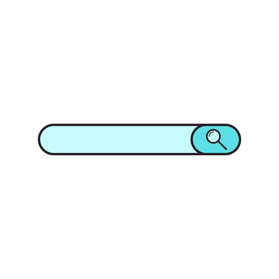 search bar icon illustration vector