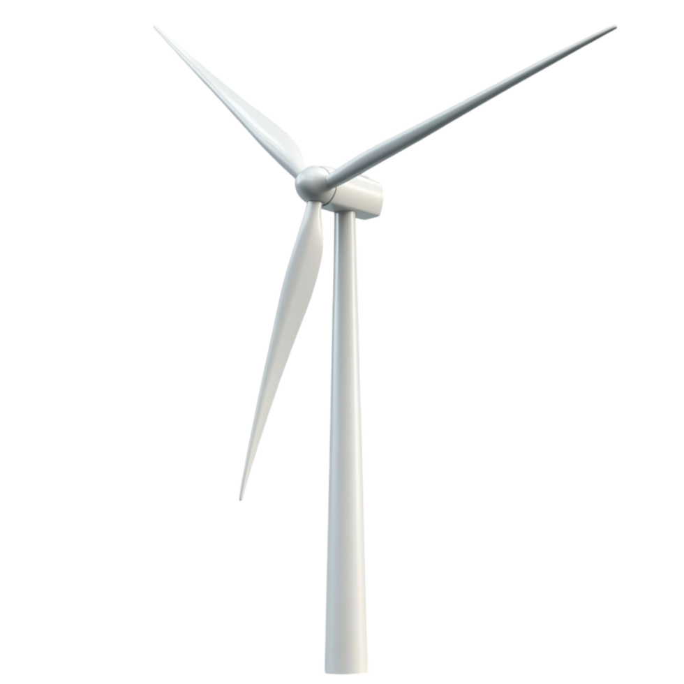 Cutting Edge Wind Turbine Technology For Optimized Renewable Energy Output Transparent Background. png