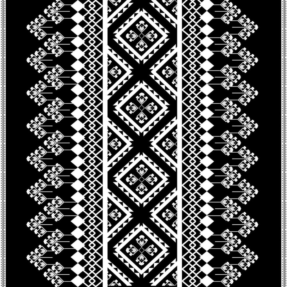 Geometric traditional seamless pattern vector