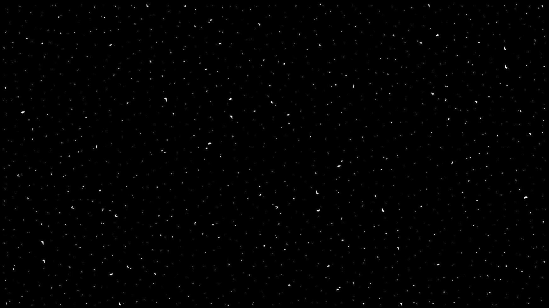 illustration of snow grainy texture overlay on black background. Realistic white spray pattern with glitter, bubbles, and droplets creating a splash effect. vector