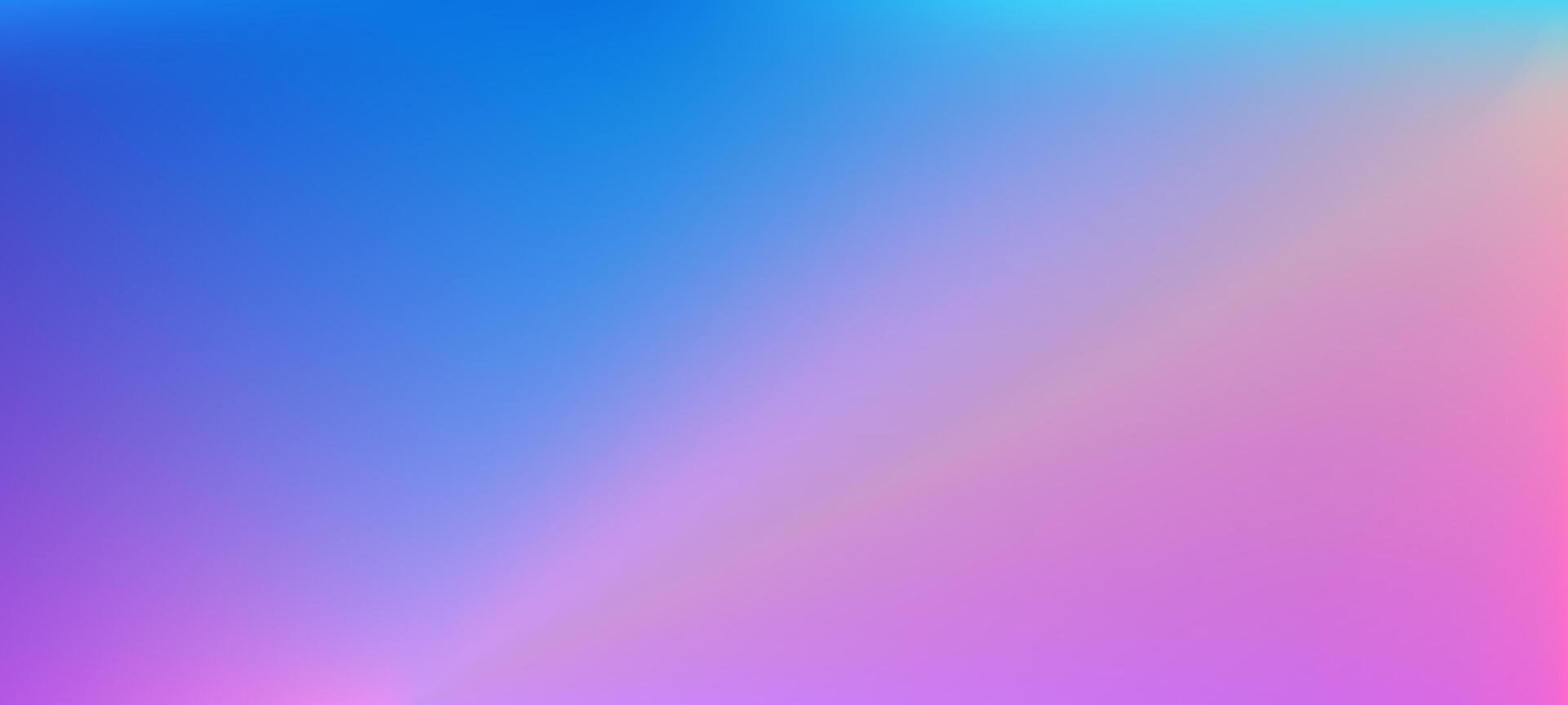 Rainbow ombre background with pastel gradient and hologram effect. Iridescent pink and purple abstract texture in soft pattern. vector
