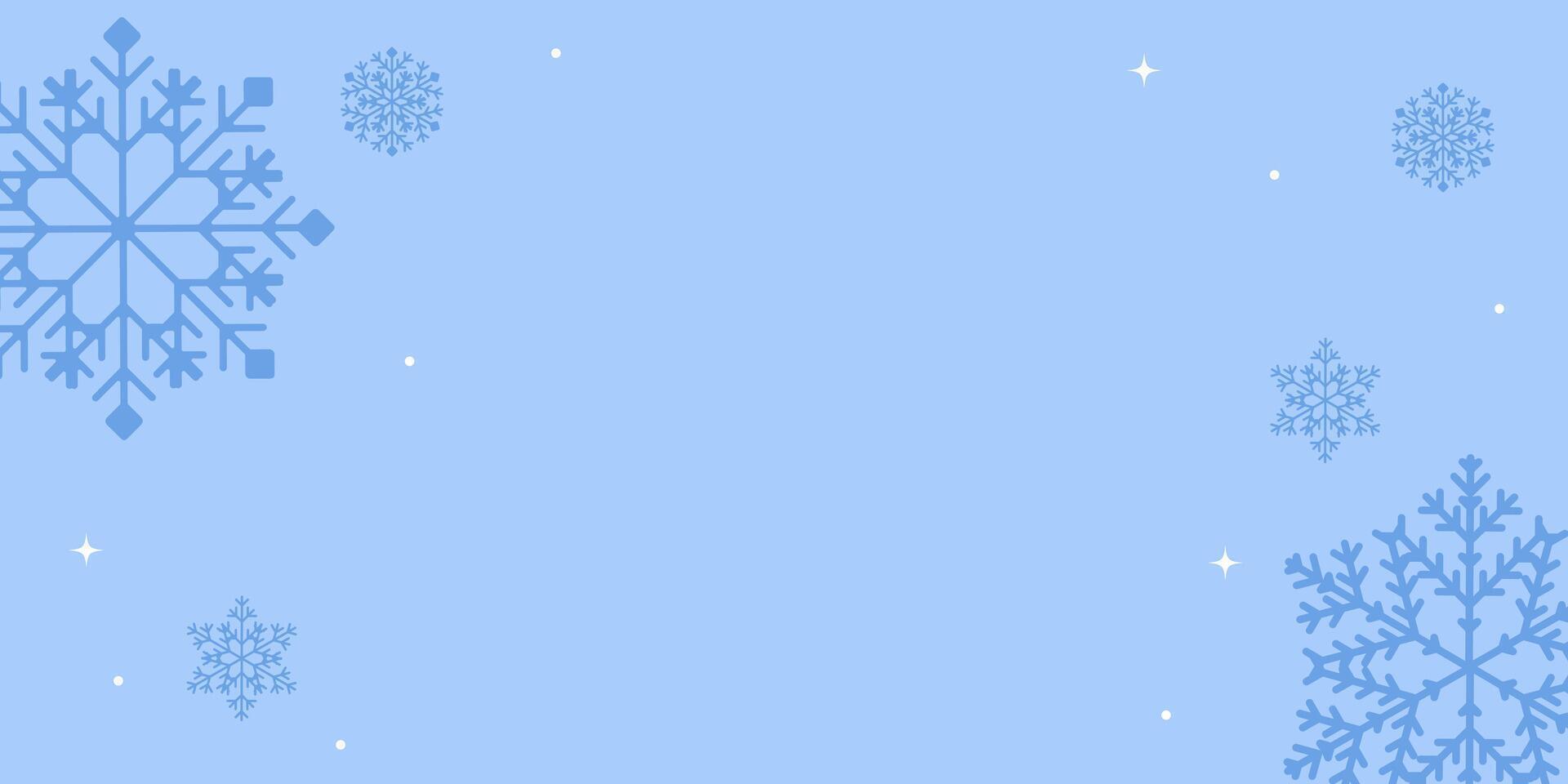 Abstract winter background with copy space for text. illustration for seasonal banners, holiday greetings, and promotional materials vector