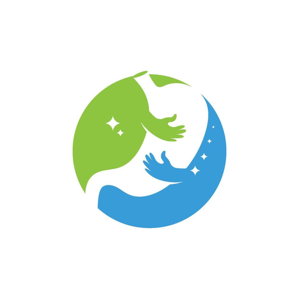 stomach care logo vector