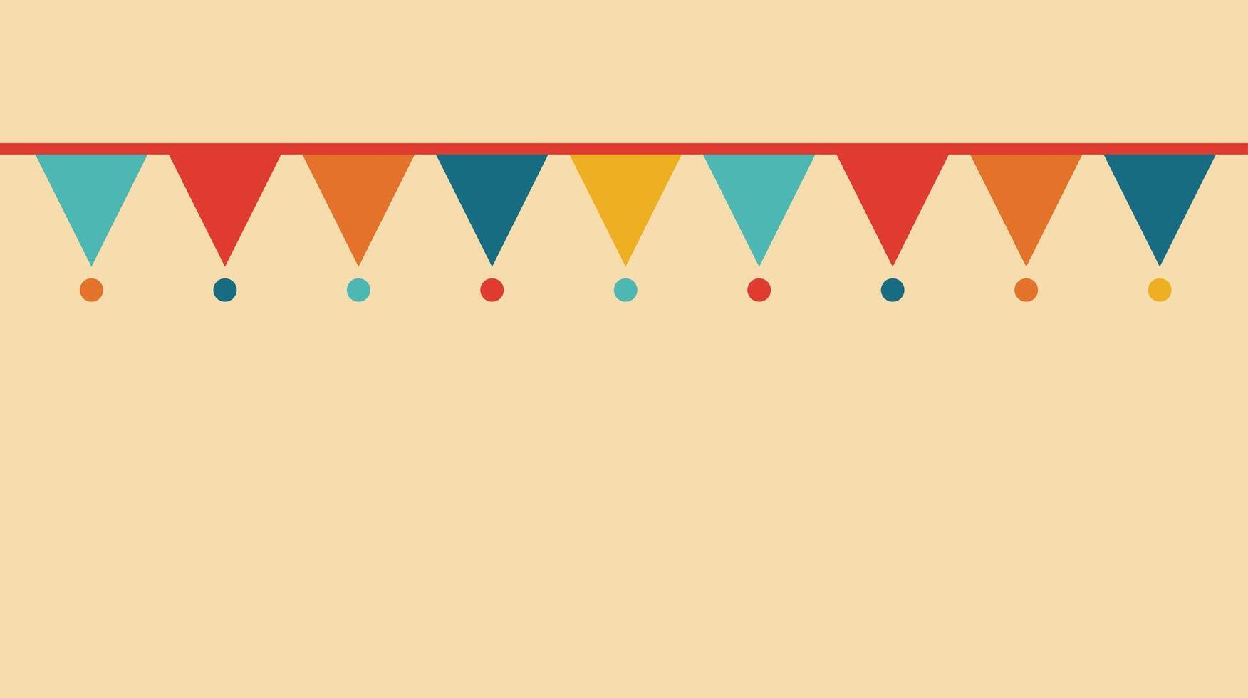 Background flag retro unique design vector