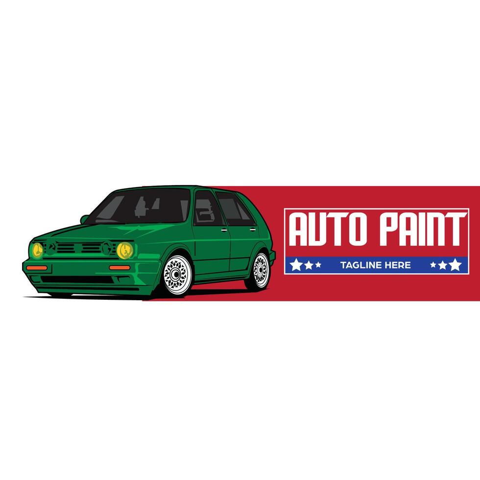 auto paint car ready eps 10 format vector