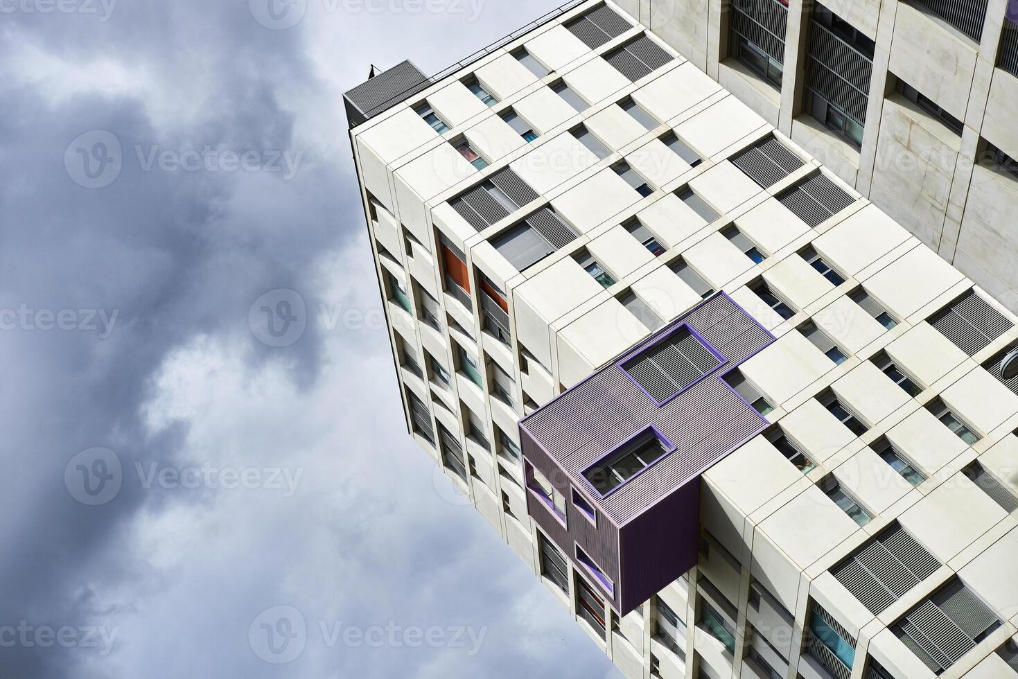 06-26-2017, View of the modern building at Vitoria-Gasteiz, Araba, Basque Country, Euskadi, Spain photo